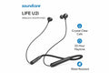 anker soundcore life u2i wireless neckband earphones – 22h playtime, ipx5 water resistant, high quality sound (black)