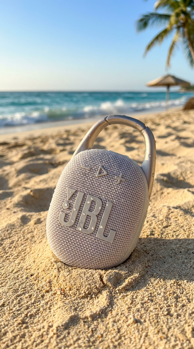 مكبر صوت بلوتوث JBL Clip 5 المحمول | صوت قوي وبيس نقي بتصميم ضد الماء