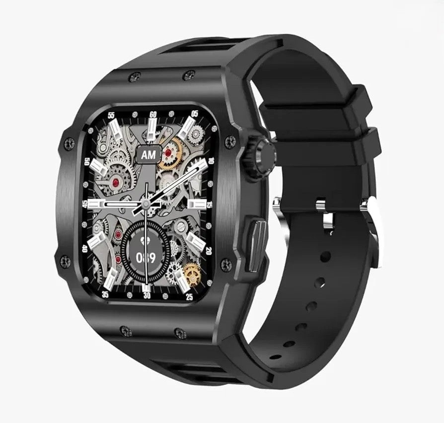 green lion antonio james smart watch - black