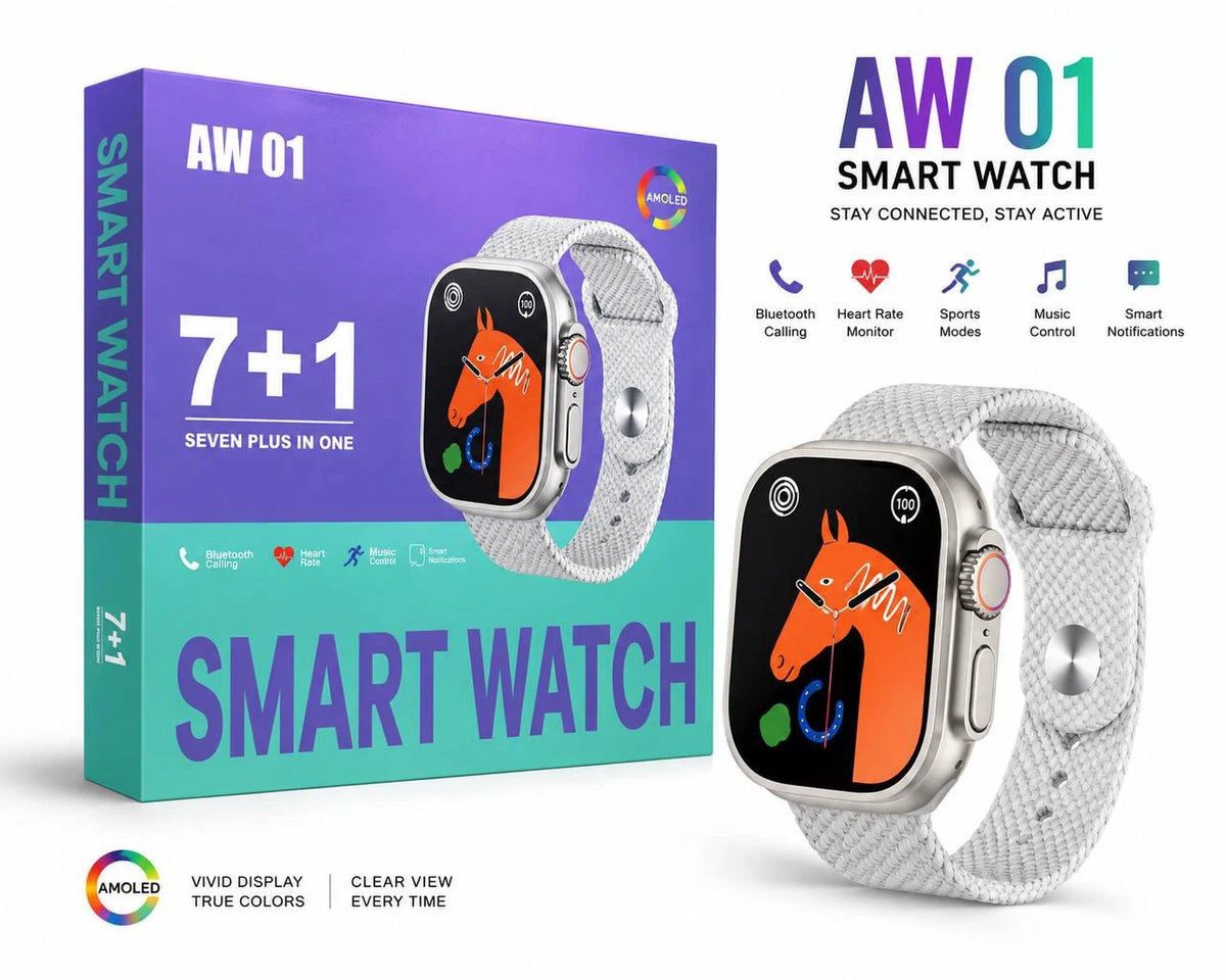 aw01 7+1 smart watch