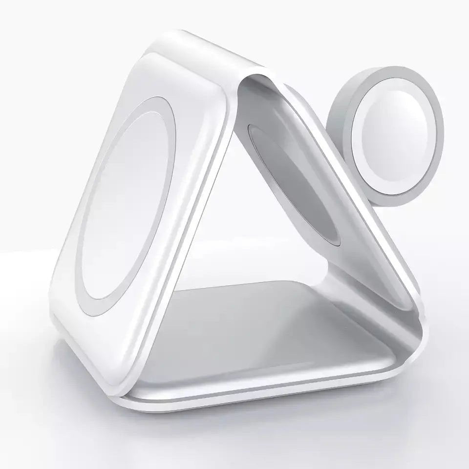 lanex folding charger desktop holder magnetic adsorption multifunction charger