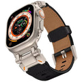 premium leather band for apple watch